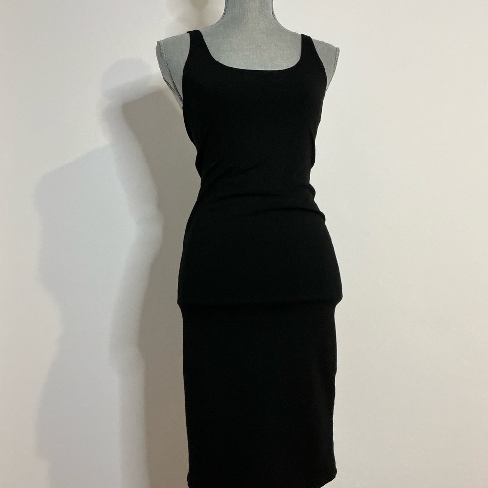 Forever 21 Black Bodycon Tank Dress – Size M